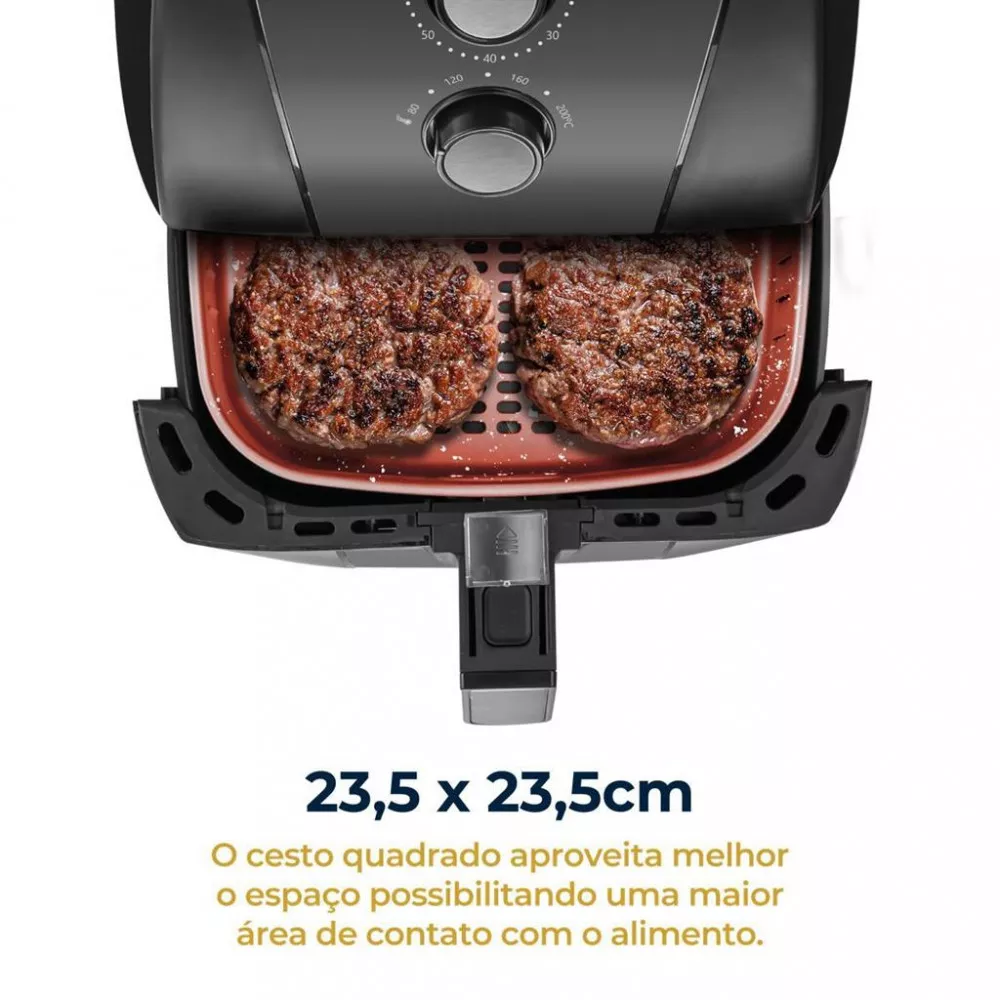 Fritadeira Elétrica Air Fryer Britânia 5,5L BFR50