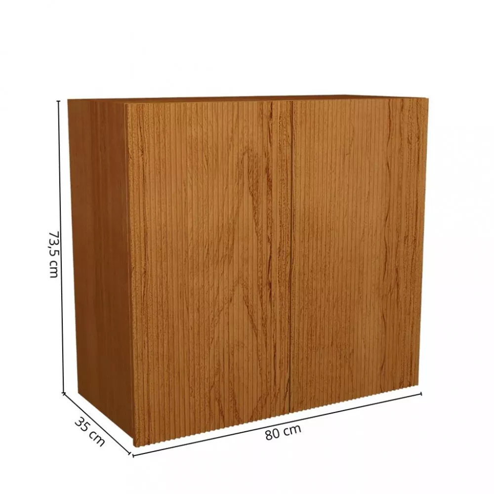 Armario Aereo 2 Portas 80cm Denver Herval