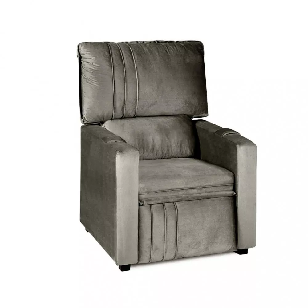 Poltronas 78cm Veludo Grecia Berflex