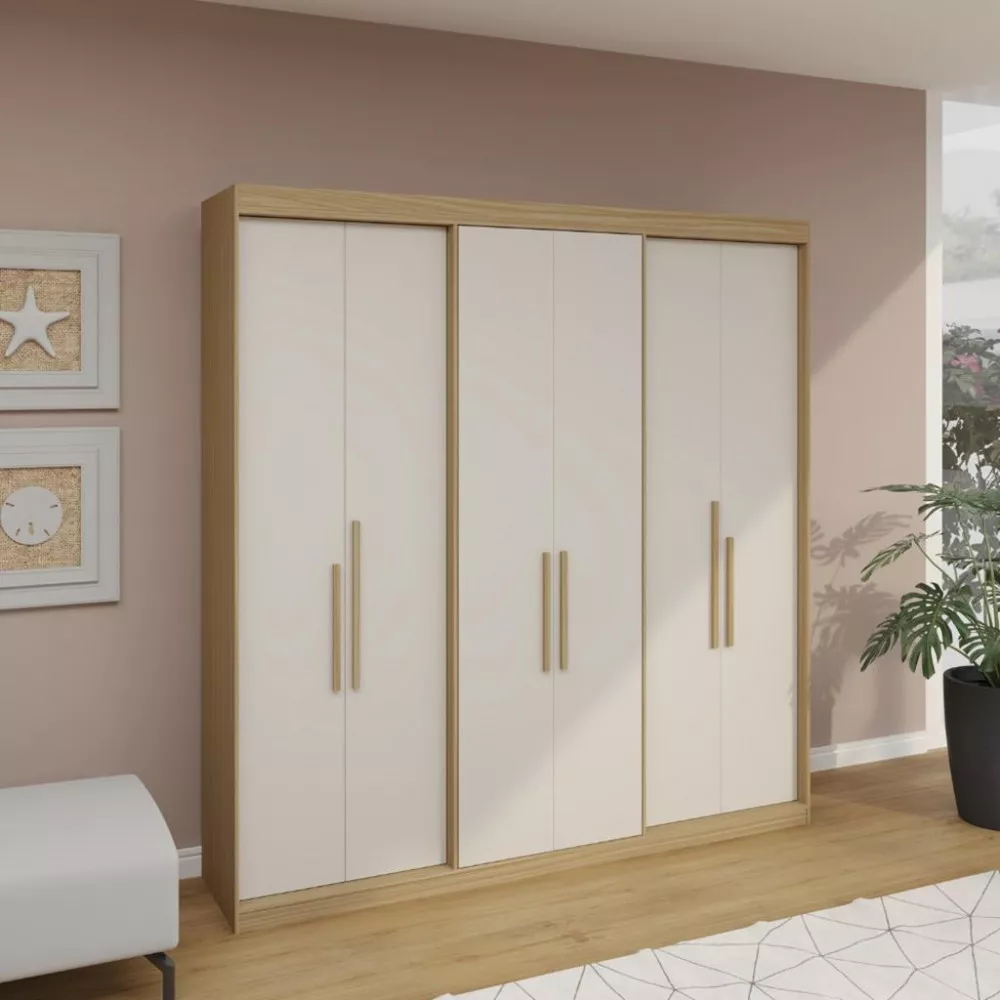 Guarda Roupa Casal 6 Portas PH1804 Herval