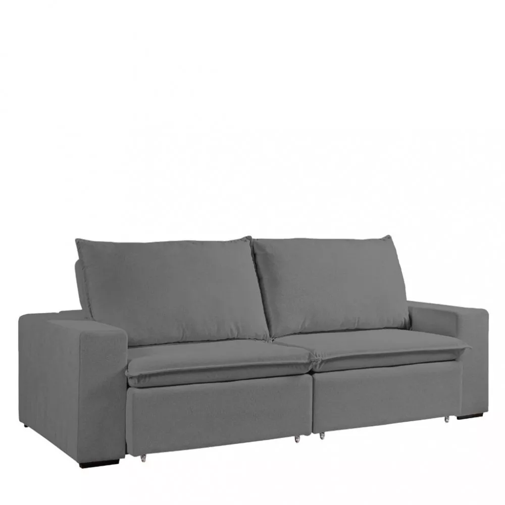 Sofá 3 Lugares Retrátil Reclinável com Massageador 230cm Boucle Daniela Takei