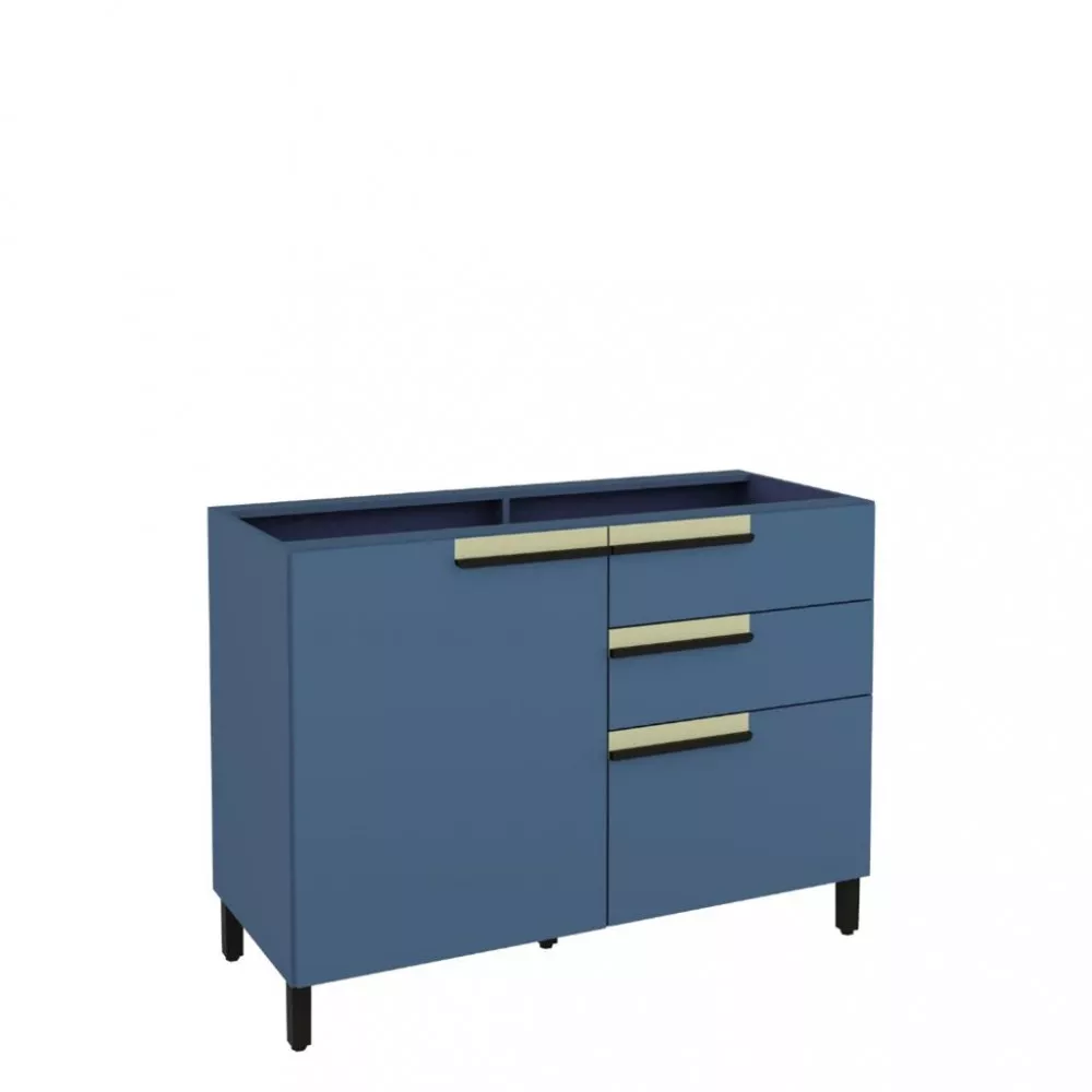 Balção 2 Portas 3 Gavetas Manhattan Herval