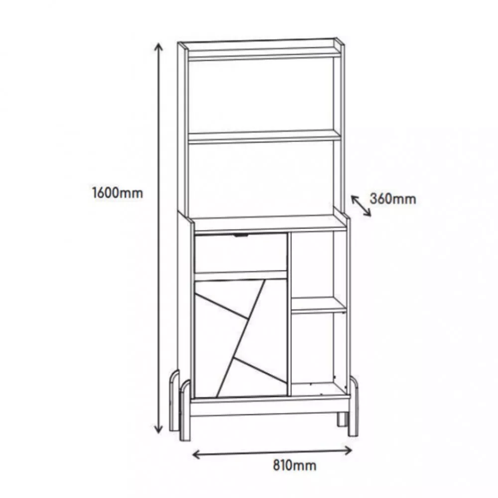Cantinho Café 1 Porta 1 Gaveta Bari Casa D