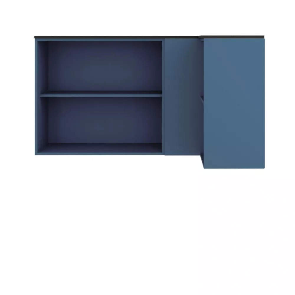 Armário Aéreo Canto 2 Portas Manhattan Herval