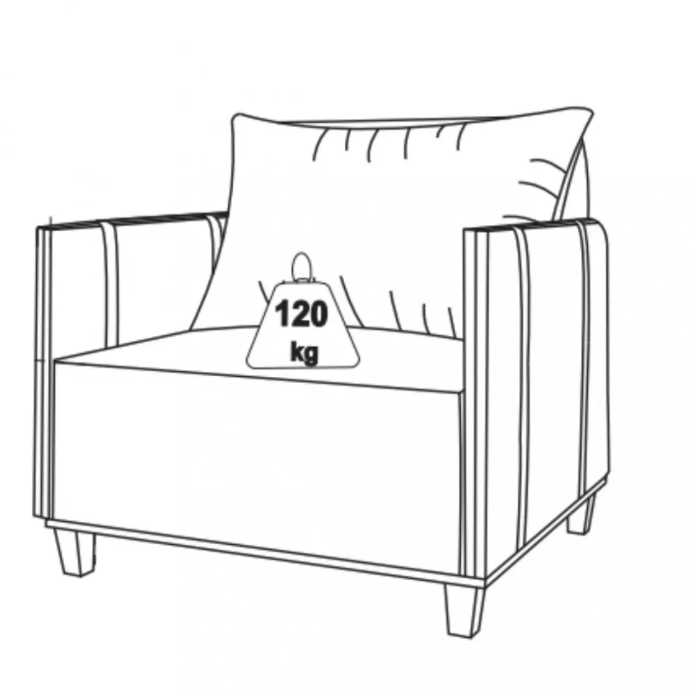 Poltrona Linho Living Mult Viero