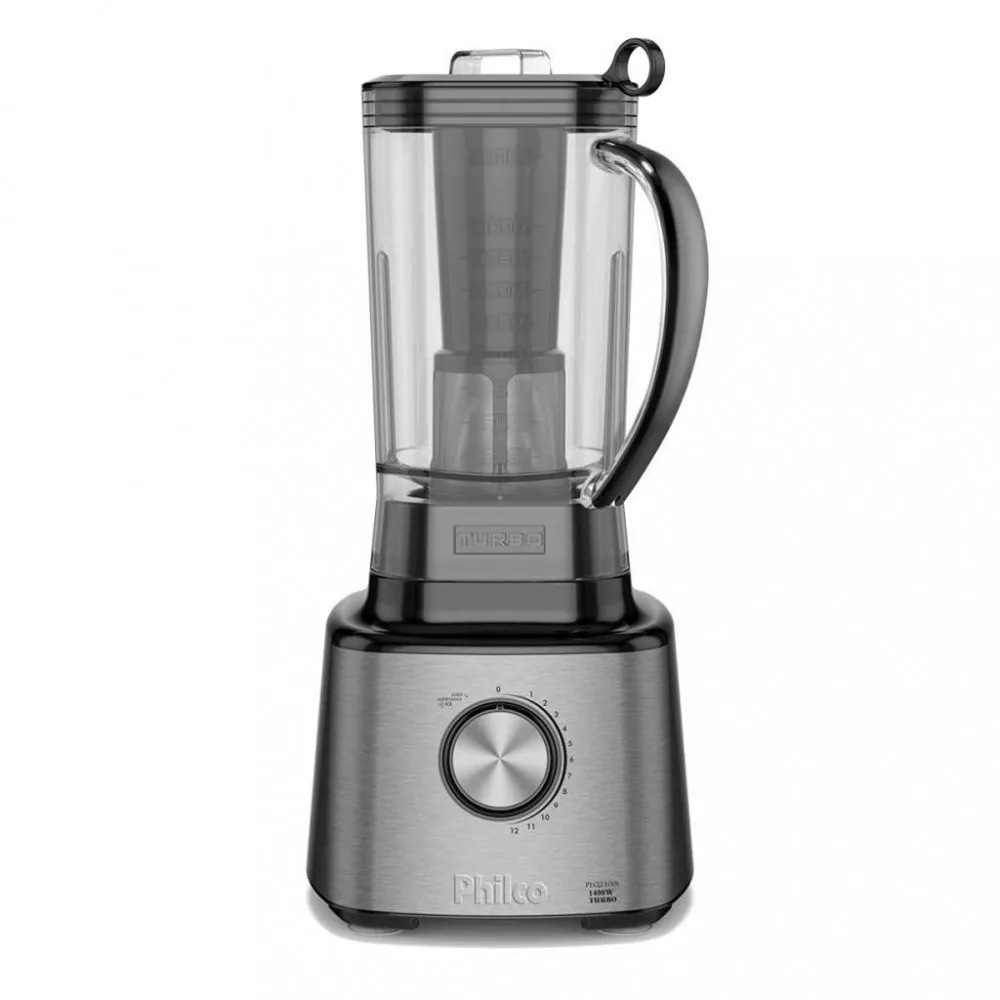 Liquidificador Philco PLQ2100PI 12 Velocidades + Turbo 1400W