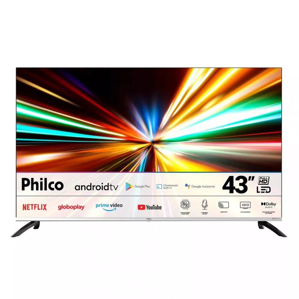 Smart TV Philco 43 Polegadas LED PTV43M8GAGCMBLF
