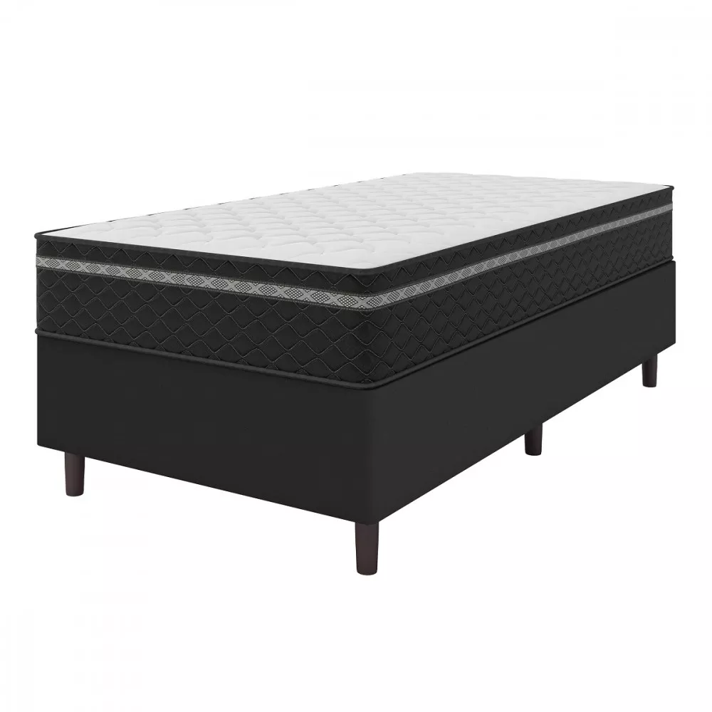 Cama Box Solteiro 88cm Moals Ensacadas Bari 2Cen Umaflex