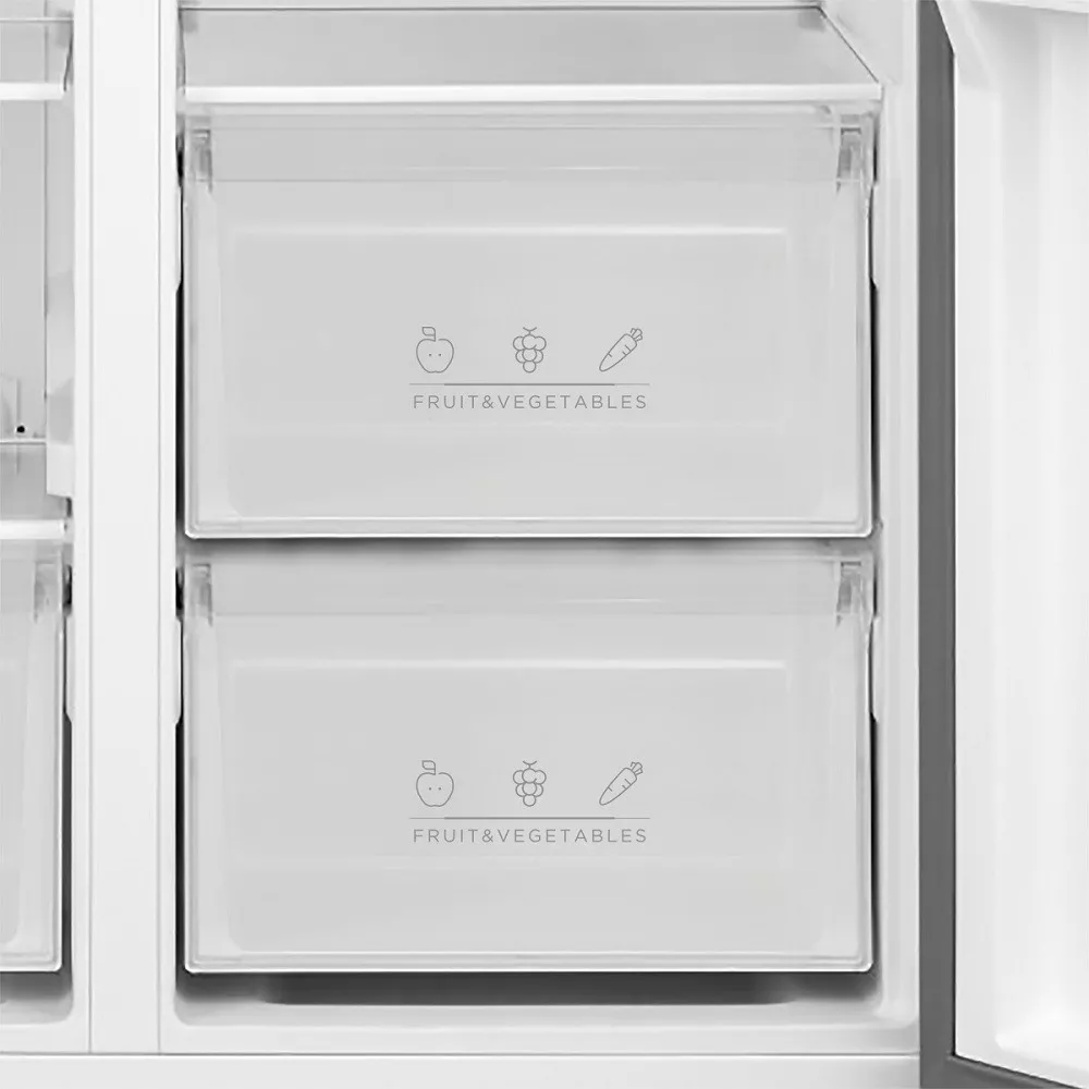 Imagem 8 de 10 de Geladeira Midea MD-RS598FGA Inverter Side By Side 442L