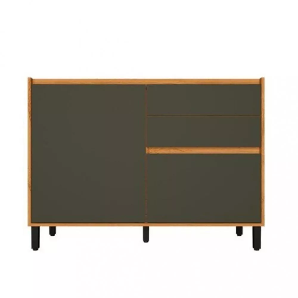 Balcão 1 Porta 3 Gavetas sem Tampo Denver Herval