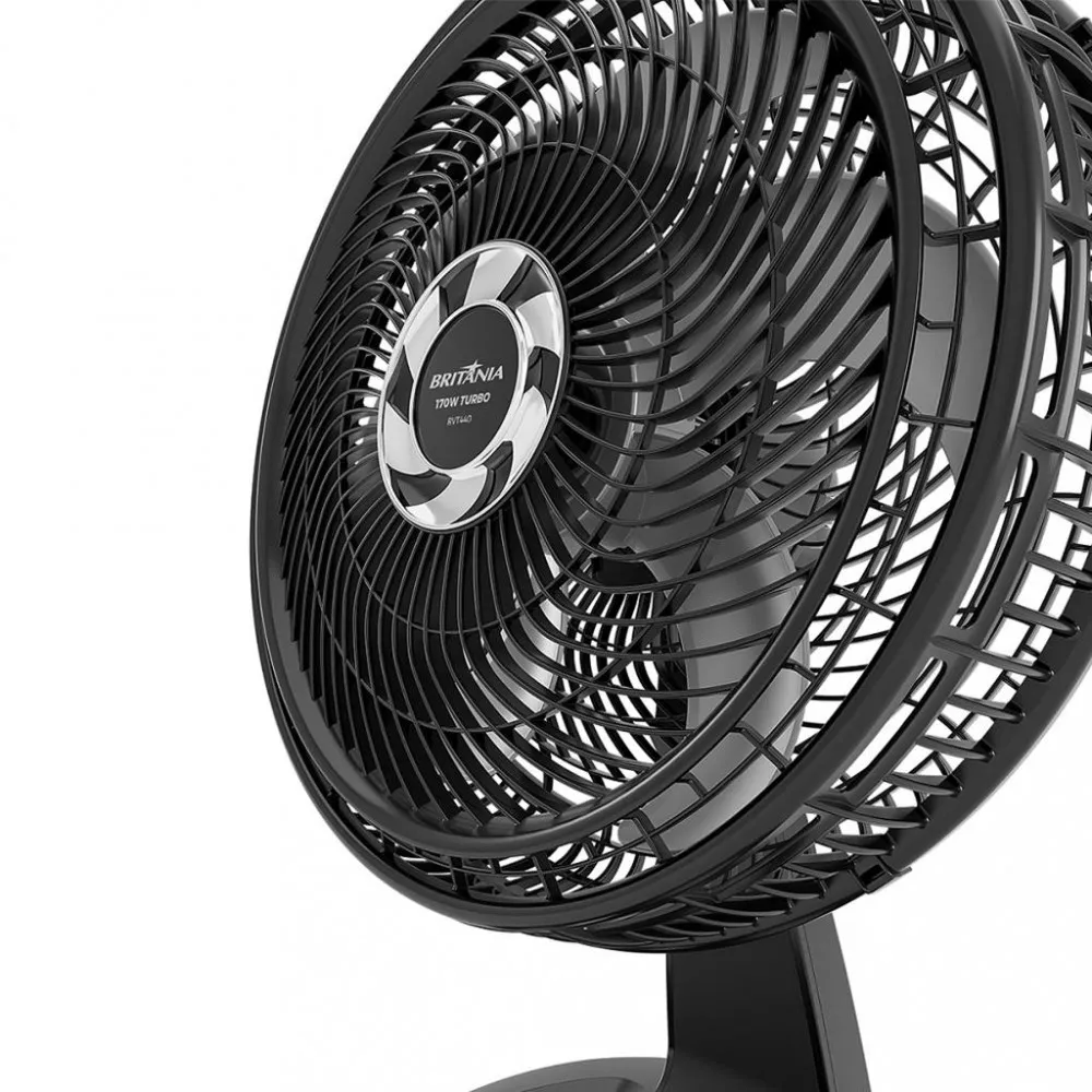 Ventilador de Mesa Britânia 6 Pás 40cm Maxx Force BVT440 170W