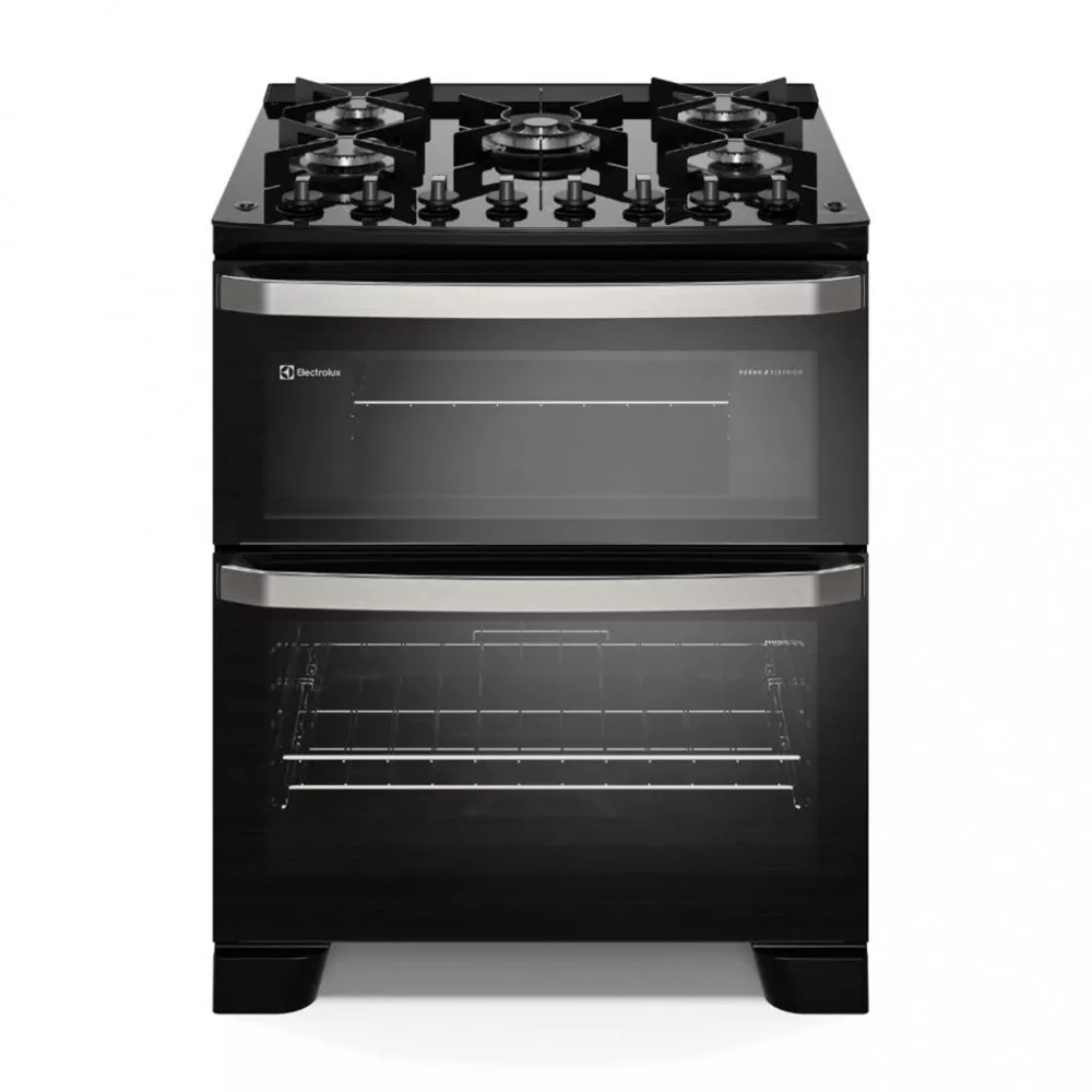 Image 0 of 5 of Fogão 5 Bocas Electrolux Experience FE5DP com Mesa de Vidro