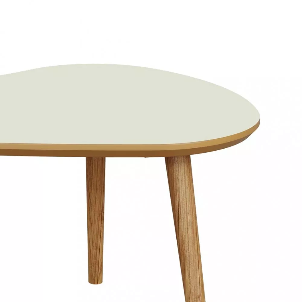 Mesa de Centro 79cm Orgânica  TB615 Dalla Costa