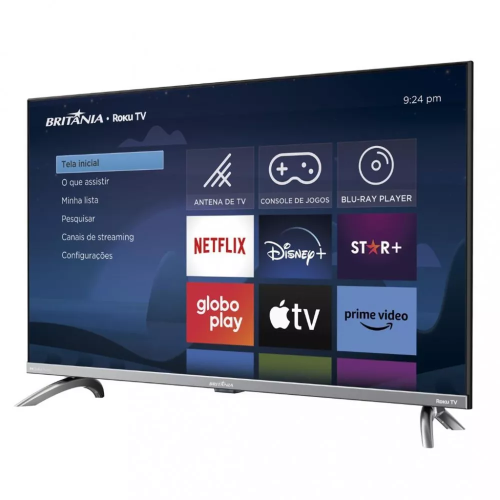 Smart TV Britânia 32 Polegadas LED BTV32G7PR2CSGBLH