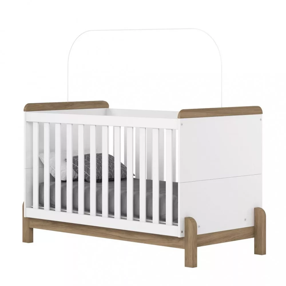 Image 1 of 8 of Berço Mini Cama 2 em 1 Ternura Henn