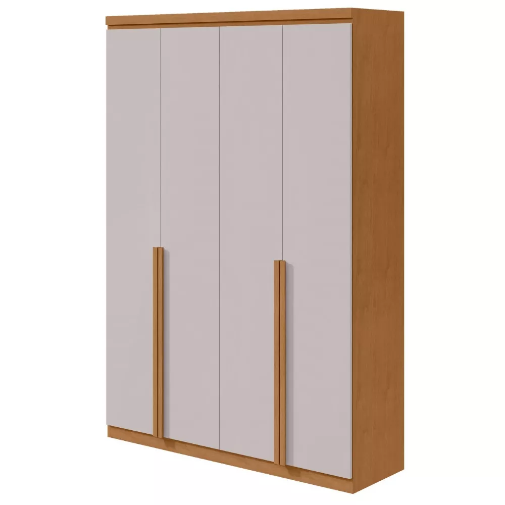 Guarda Roupa Casal 4 Portas Alonzo Lopas