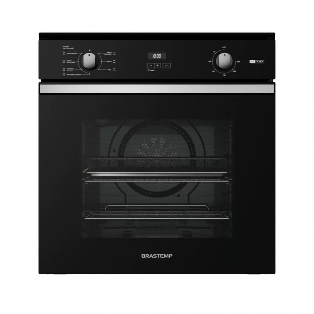 Forno Elétrico de Embutir Brastemp BOF84AE Air Fryer 84L