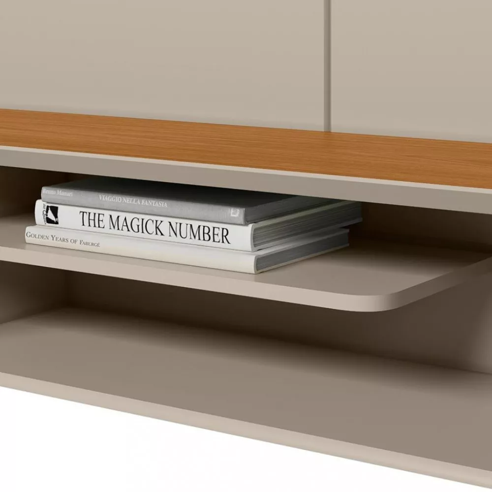 Painel para TV até 65 Polegadas 1 Porta Lugano Linea Brasil