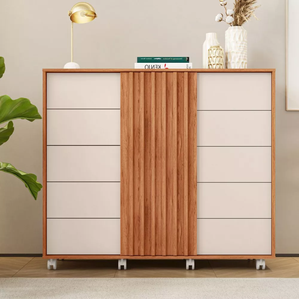 Comoda Caemun Pegasus 2 Portas 5 Gavetas