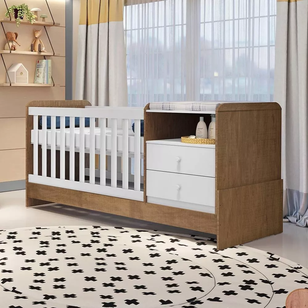 Berço Multifuncional Selena Carolina Baby