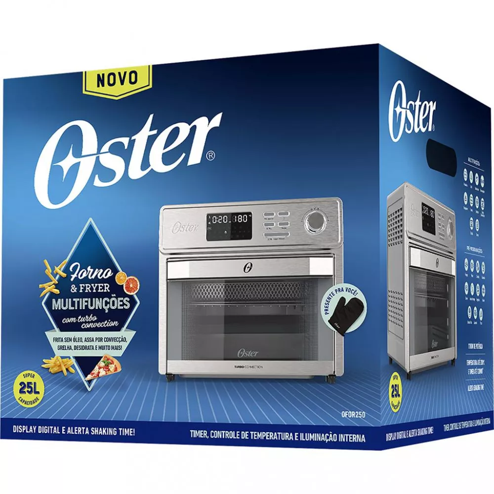 Forno Fryer Oster Multifunções OFOR250 25L