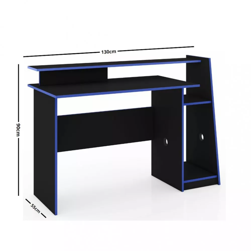 Mesa Gamer 130cm Evolution Movelbento