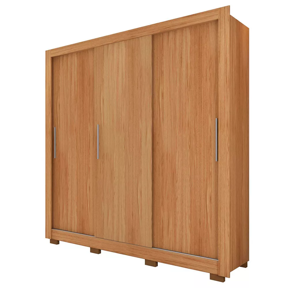 Guarda Roupa 3 Portas 4 Gavetas com Pés Santiago Caemmun