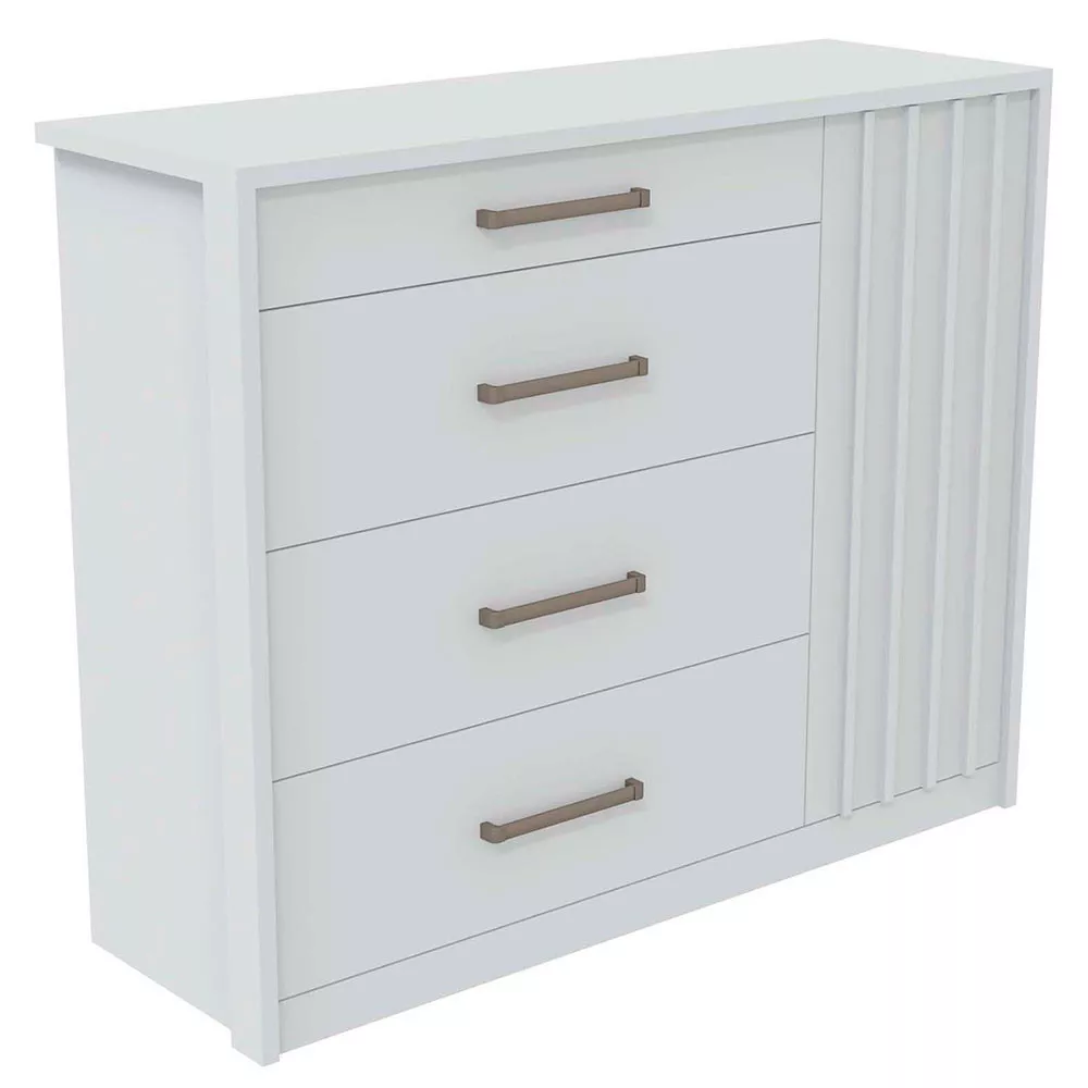 Cômoda Palacius 1 Porta 4 Gavetas Caemmun