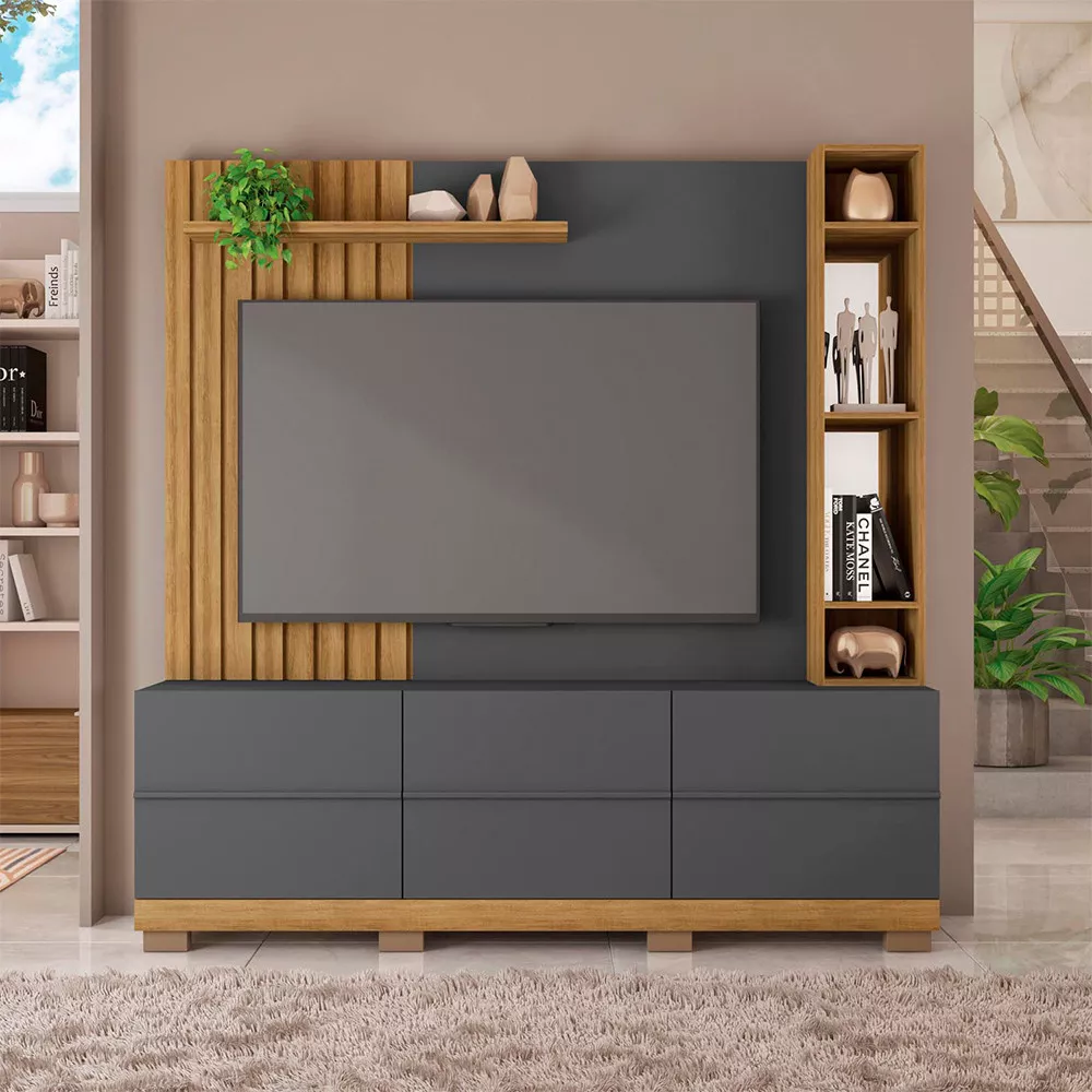 Painel Home Theater para Tv até 65 Polegadas Marty Caemmun