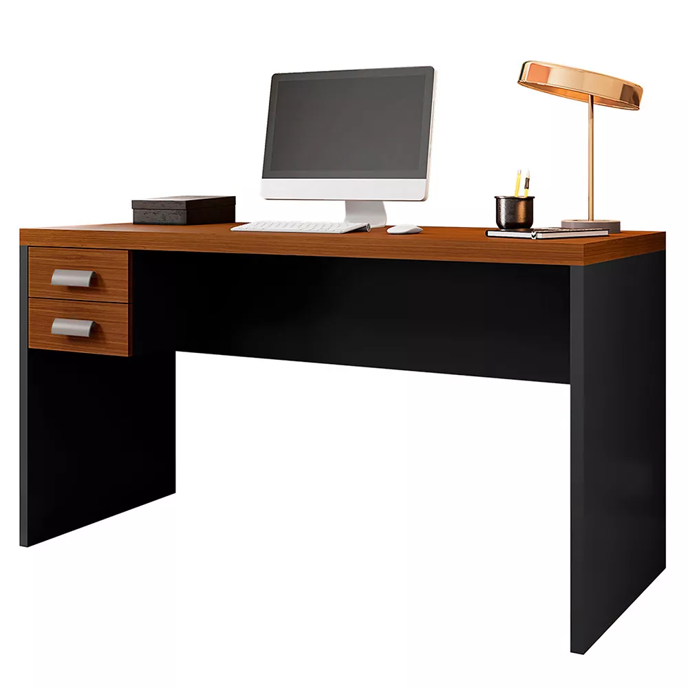 Mesa De Computador com Gaveteiro Escritório Studio 1.3 Caemmun