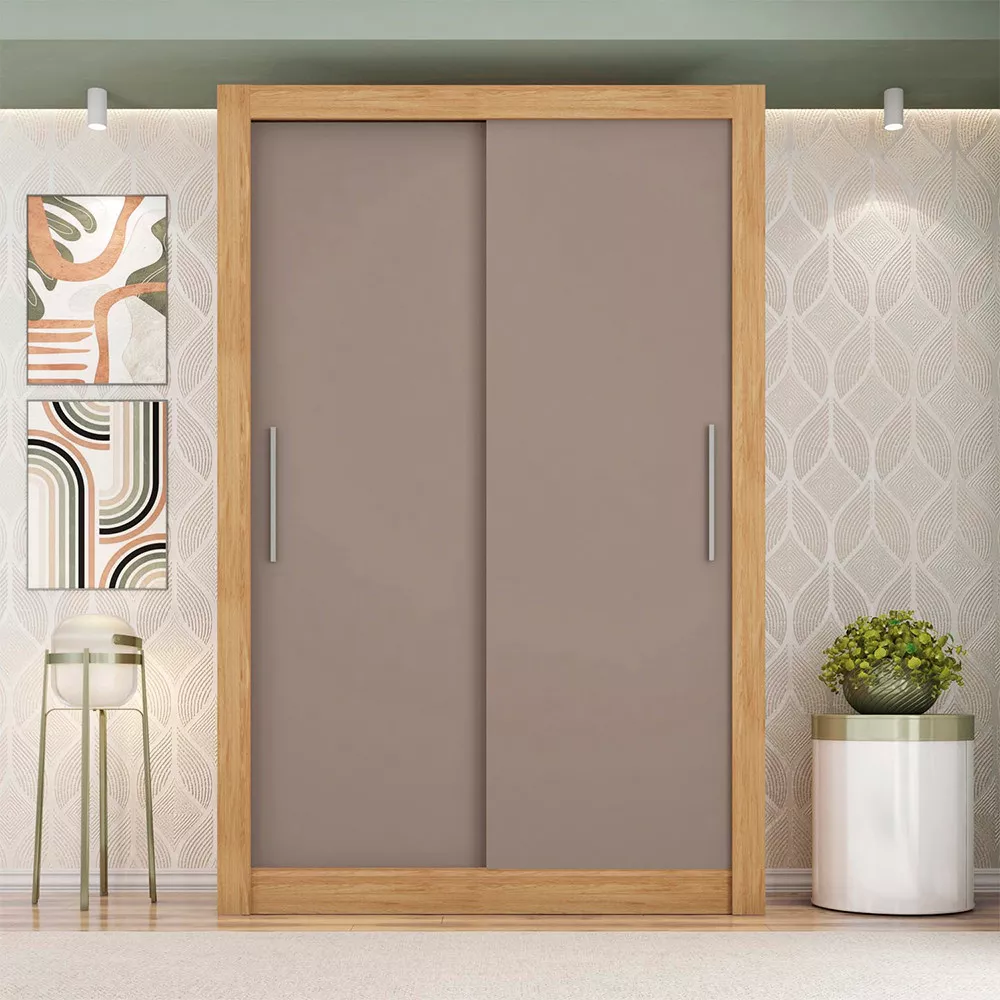 Guarda Roupa 2 Portas 4 Gavetas Santiago Caemmun