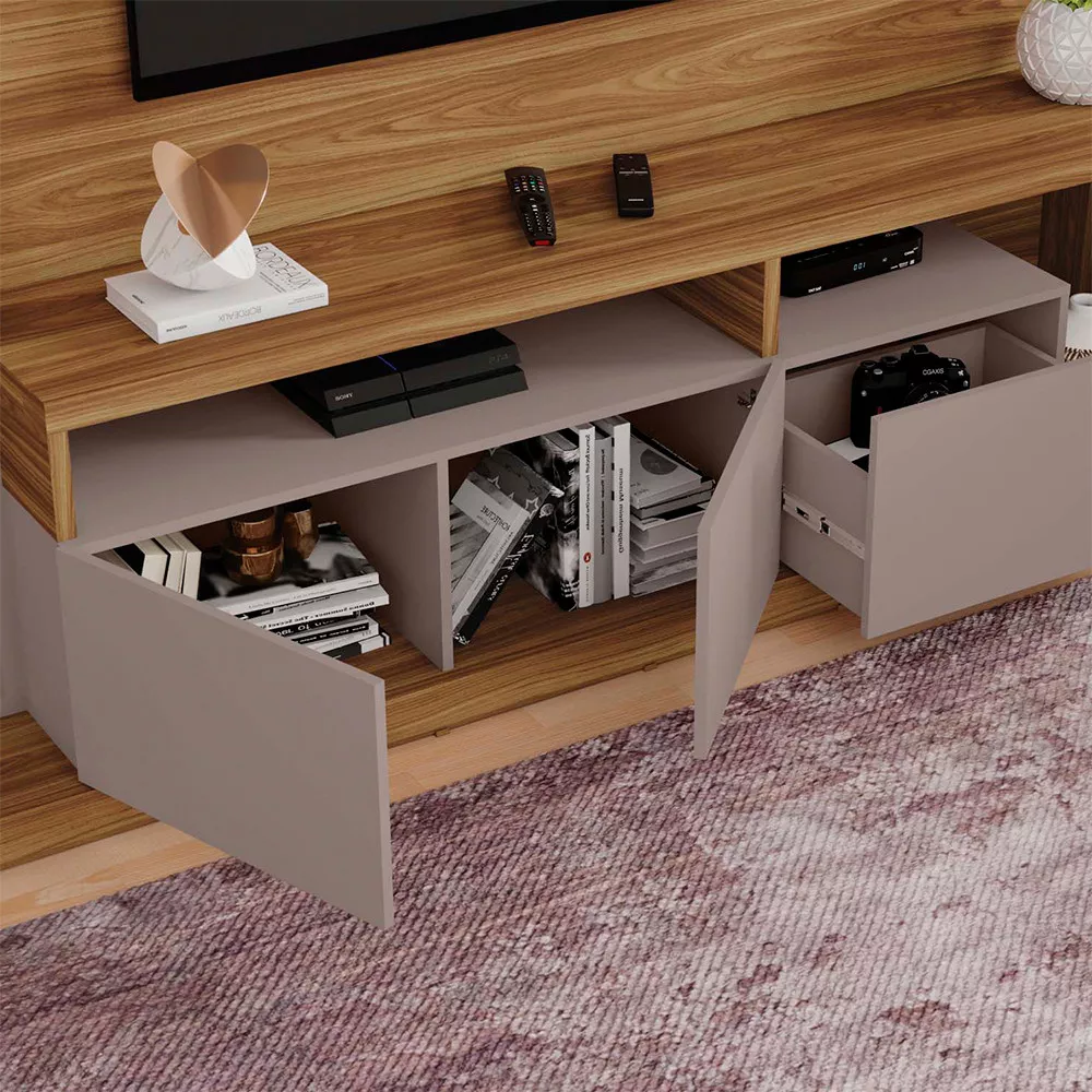 Painel Home Theater Para TV 75 Polegadas Splendido Caemmun