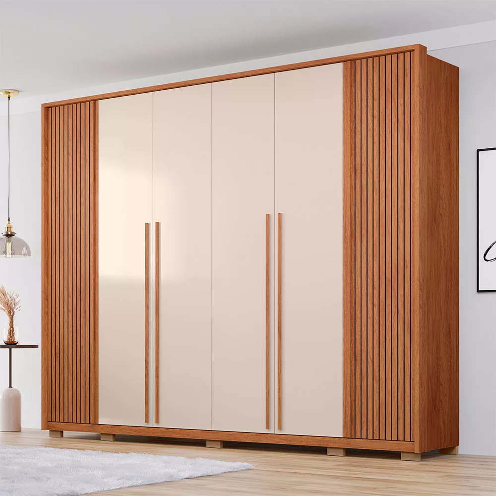 Guarda Roupa Casal Rufius 6 Portas 6 Gavetas Caemmun