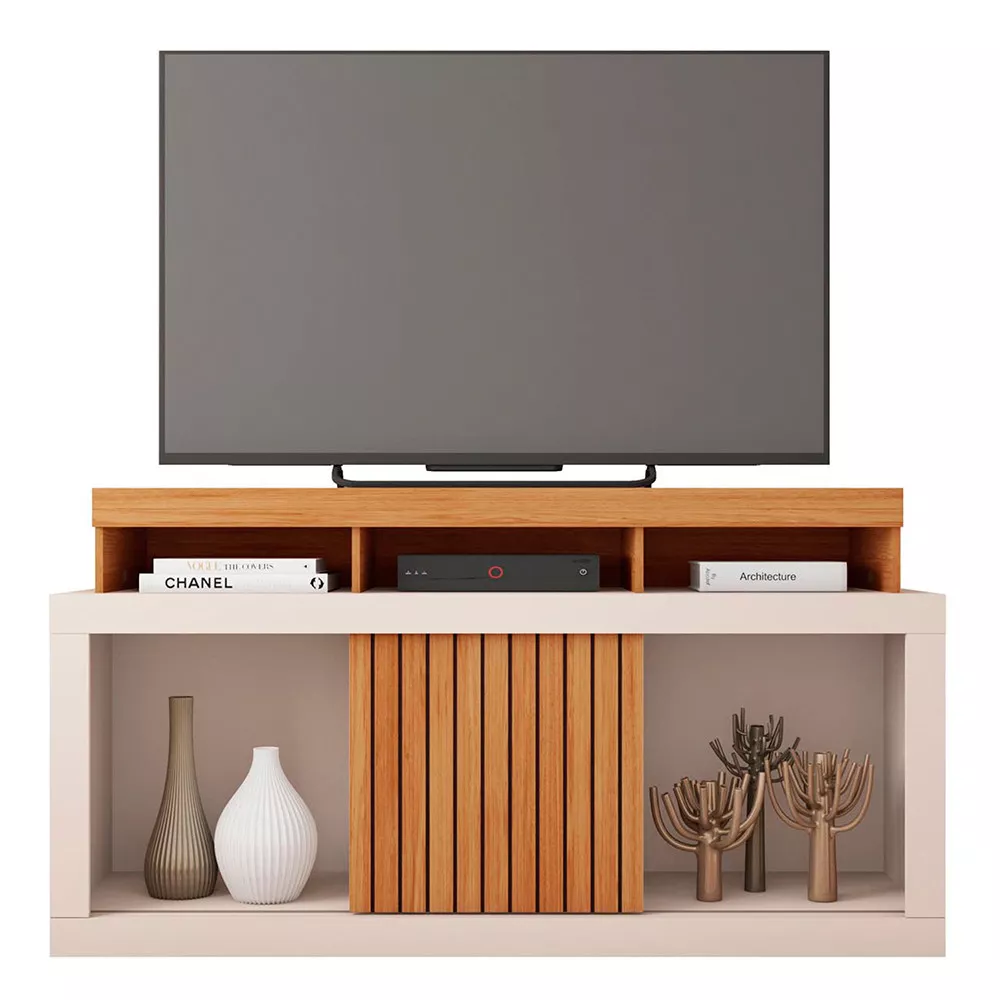 Rack Bancada para Tv até 55 Polegadas 1 Porta Dragon Caemmun