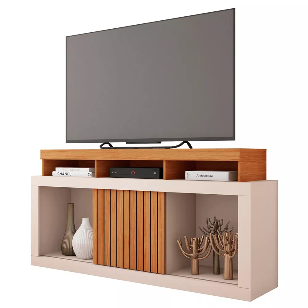 Rack Bancada para Tv até 55 Polegadas 1 Porta Dragon Caemmun