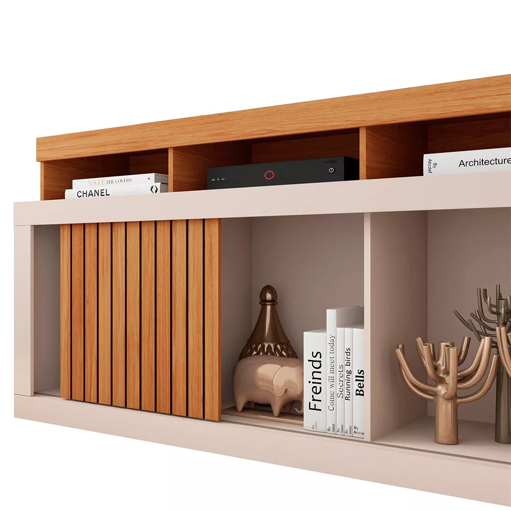 Rack Bancada para Tv até 55 Polegadas 1 Porta Dragon Caemmun