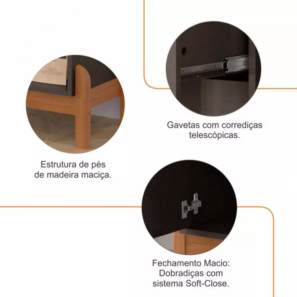 Cantinho Café 1 Porta 1 Gaveta Bari Casa D