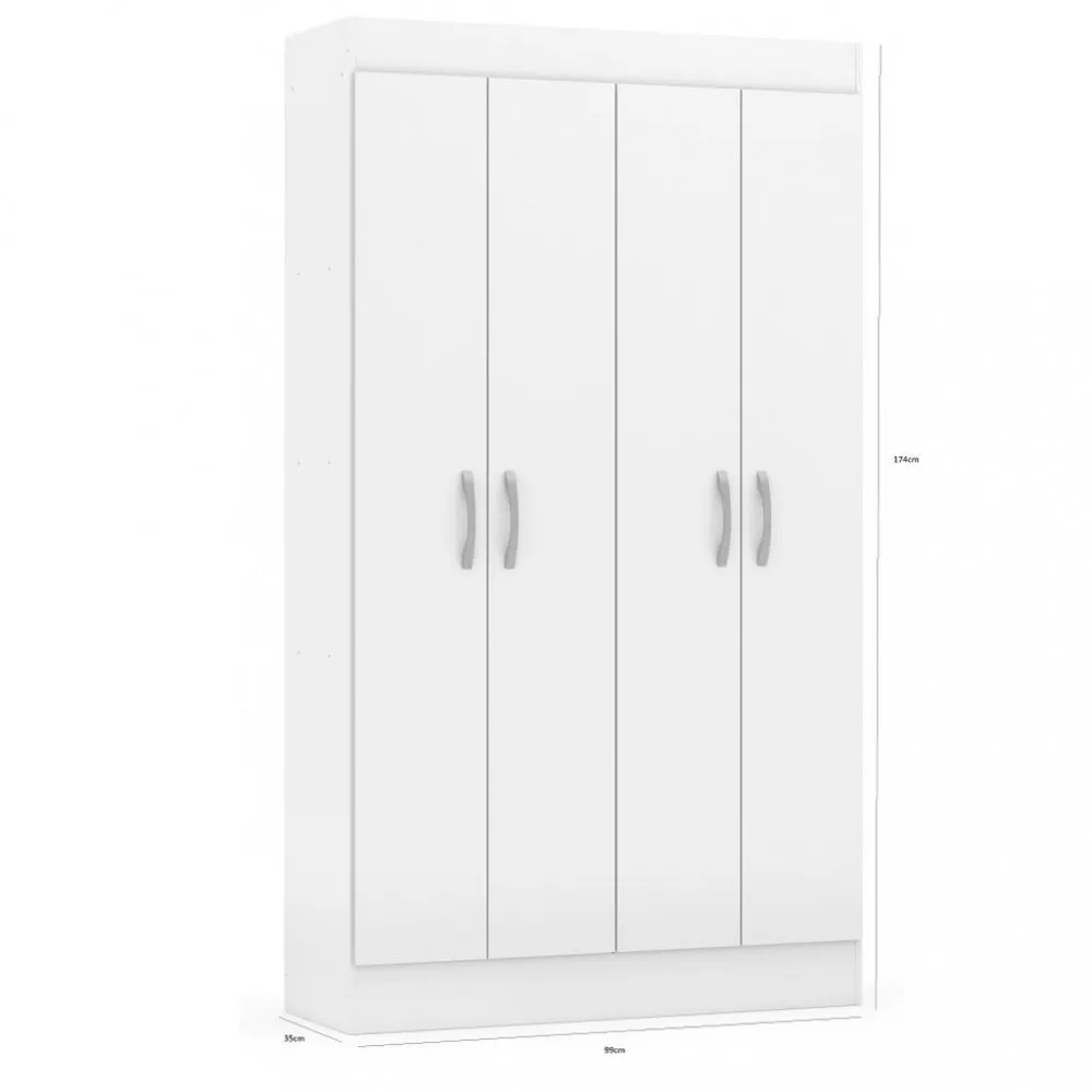 Image 3 of 4 of Armário Multiuso 4 Portas Formosa Demóbile