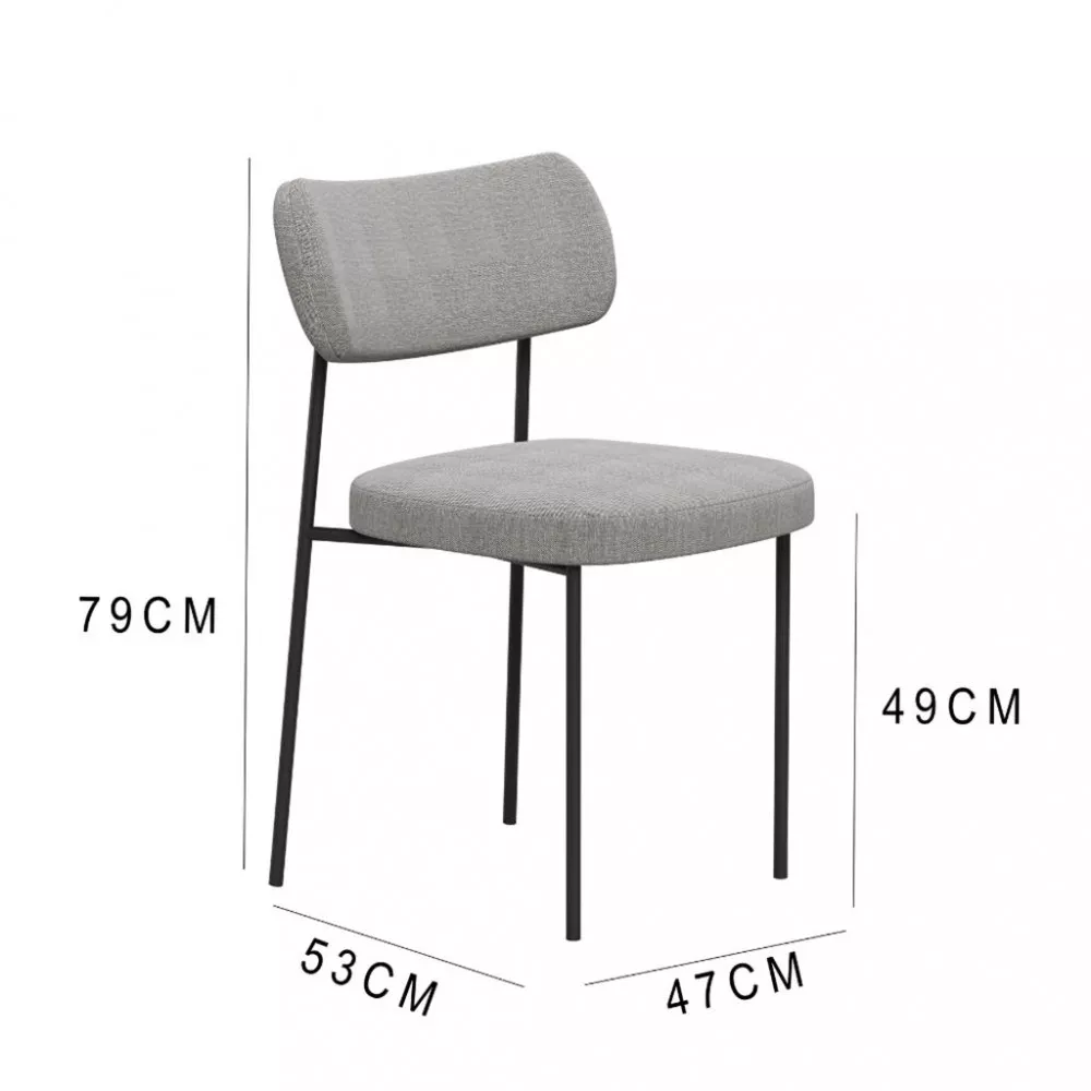 Conjunto Mesa Porto e 4 Cadeiras Mila Móveis Belo