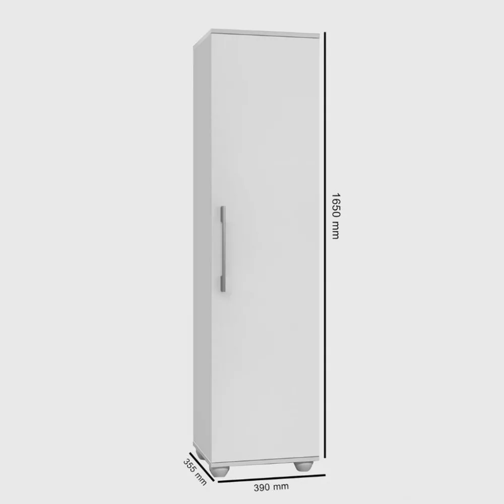 Armário Multiuso 1 Porta com Pés Sofia JeA Móveis