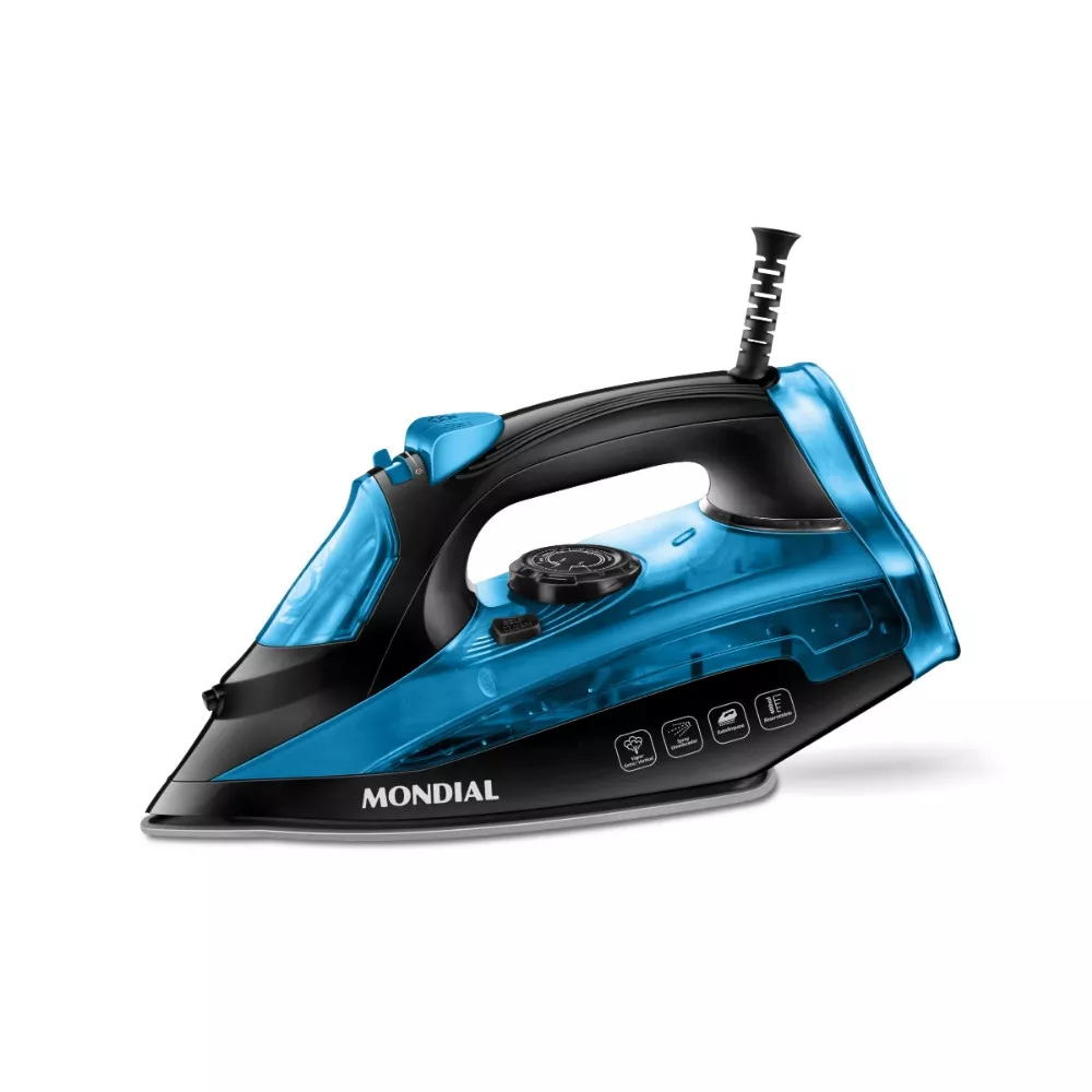 Ferro de Passar Roupa a Vapor Mondial F-53