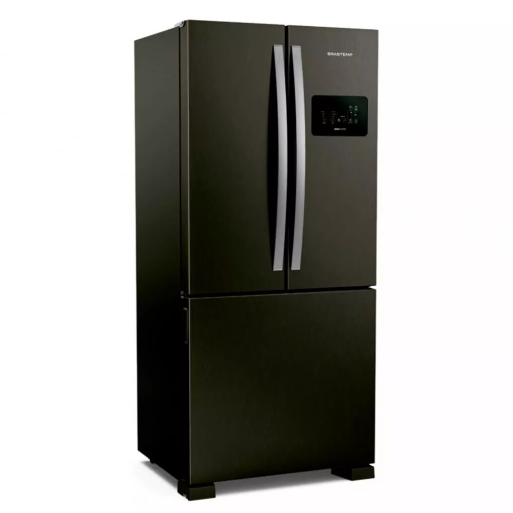 Image 0 of 8 of Geladeira Brastemp BRO85AE Frost Free French Door 554L