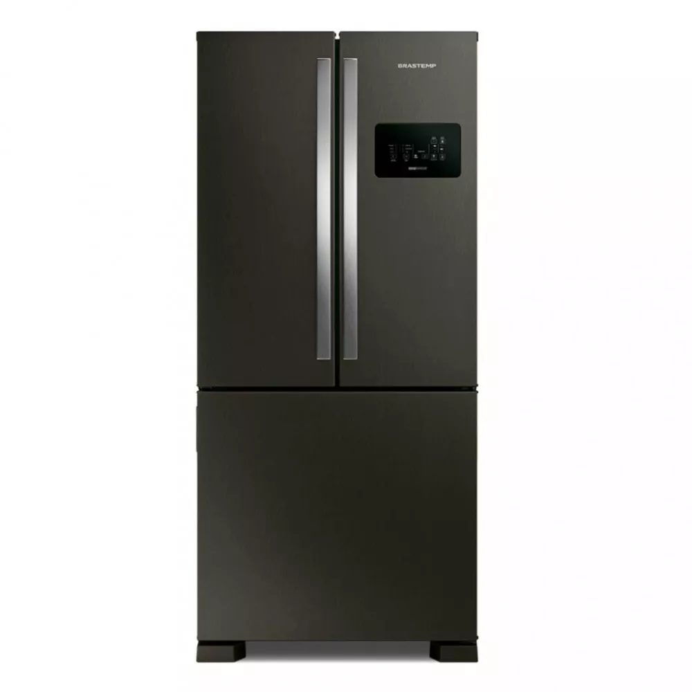Image 1 of 8 of Geladeira Brastemp BRO85AE Frost Free French Door 554L
