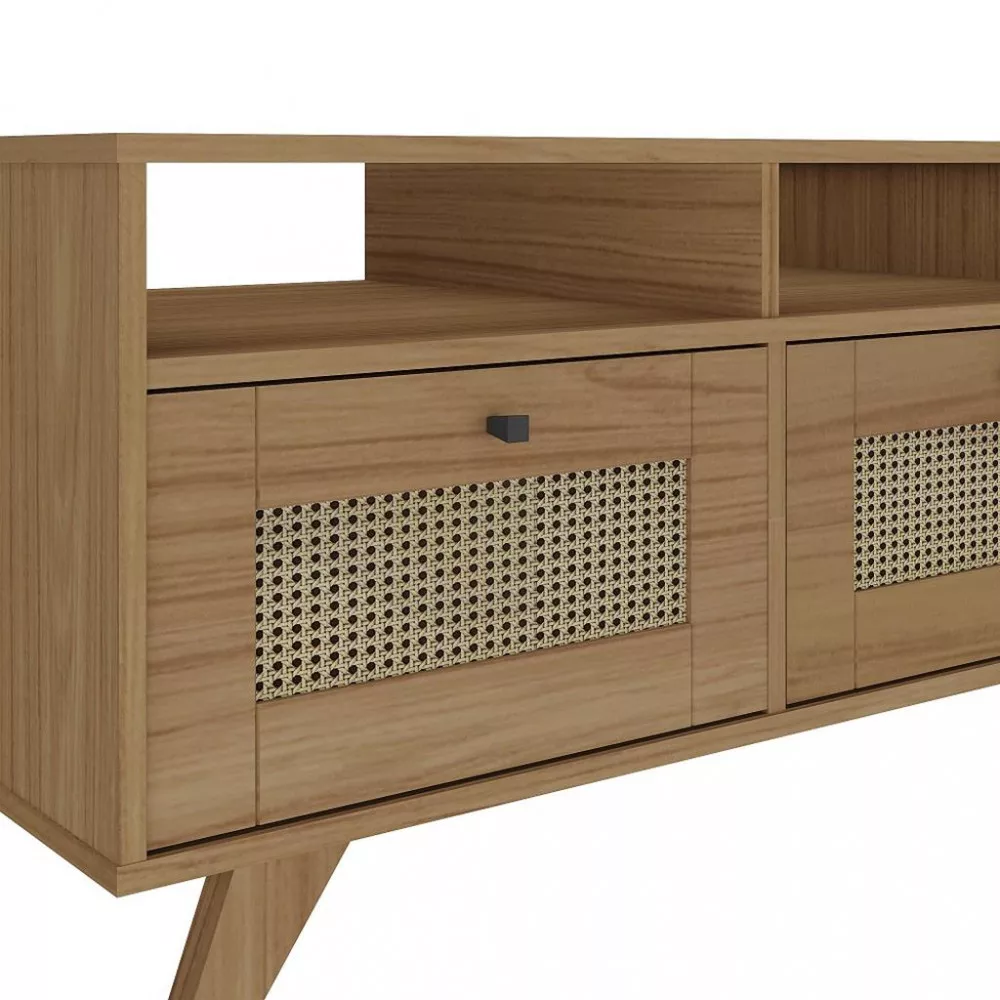 Mesa de Centro 2 Gavetas Trama Artely