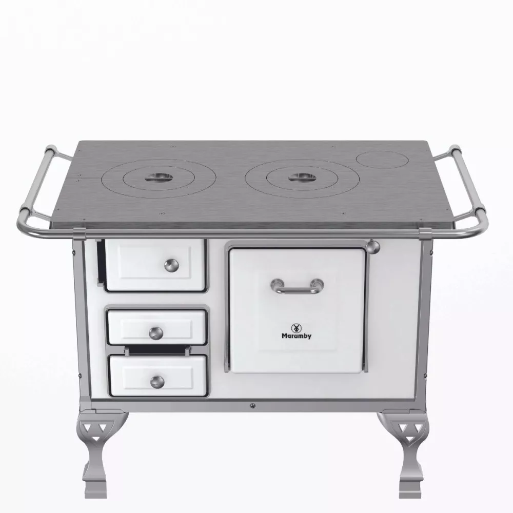 Fogão a lenha 2 Bocas Marumby NR 1 Saída Chaminé Direita