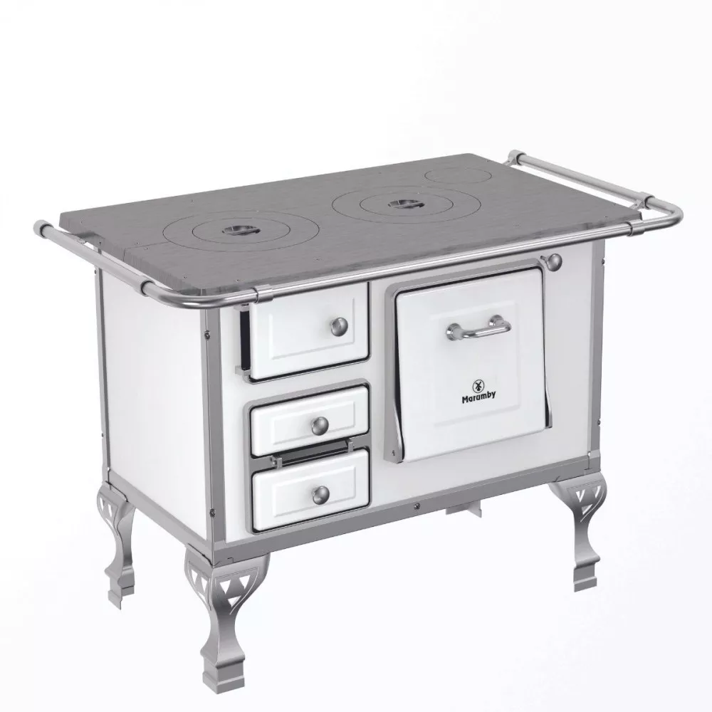 Fogão a lenha 2 Bocas Marumby NR 1 Saída Chaminé Direita