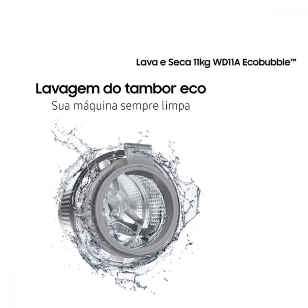 Lava e Seca Samsung Ecobubble 11KG WD11A4453BW