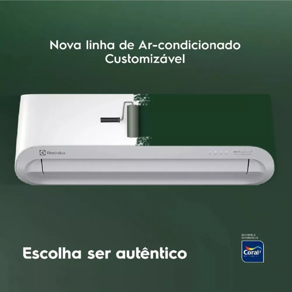 Ar-Condicionado Electrolux Inverter 9.000 BTUs Color Adapt Frio (JI09F/JE09F)