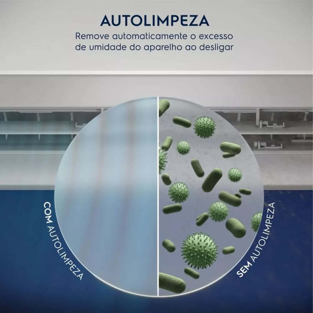 Imagem 10 de 13 de Ar-Condicionado Electrolux Inverter 9.000 BTUs Color Adapt Frio (JI09F/JE09F)