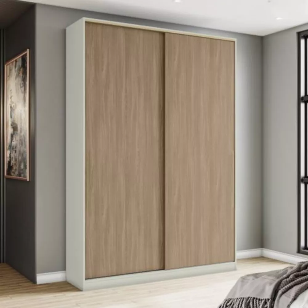 Quarto Solteiro Completo Henn Seletto 5 Peças 8 Portas 3 Gavetas